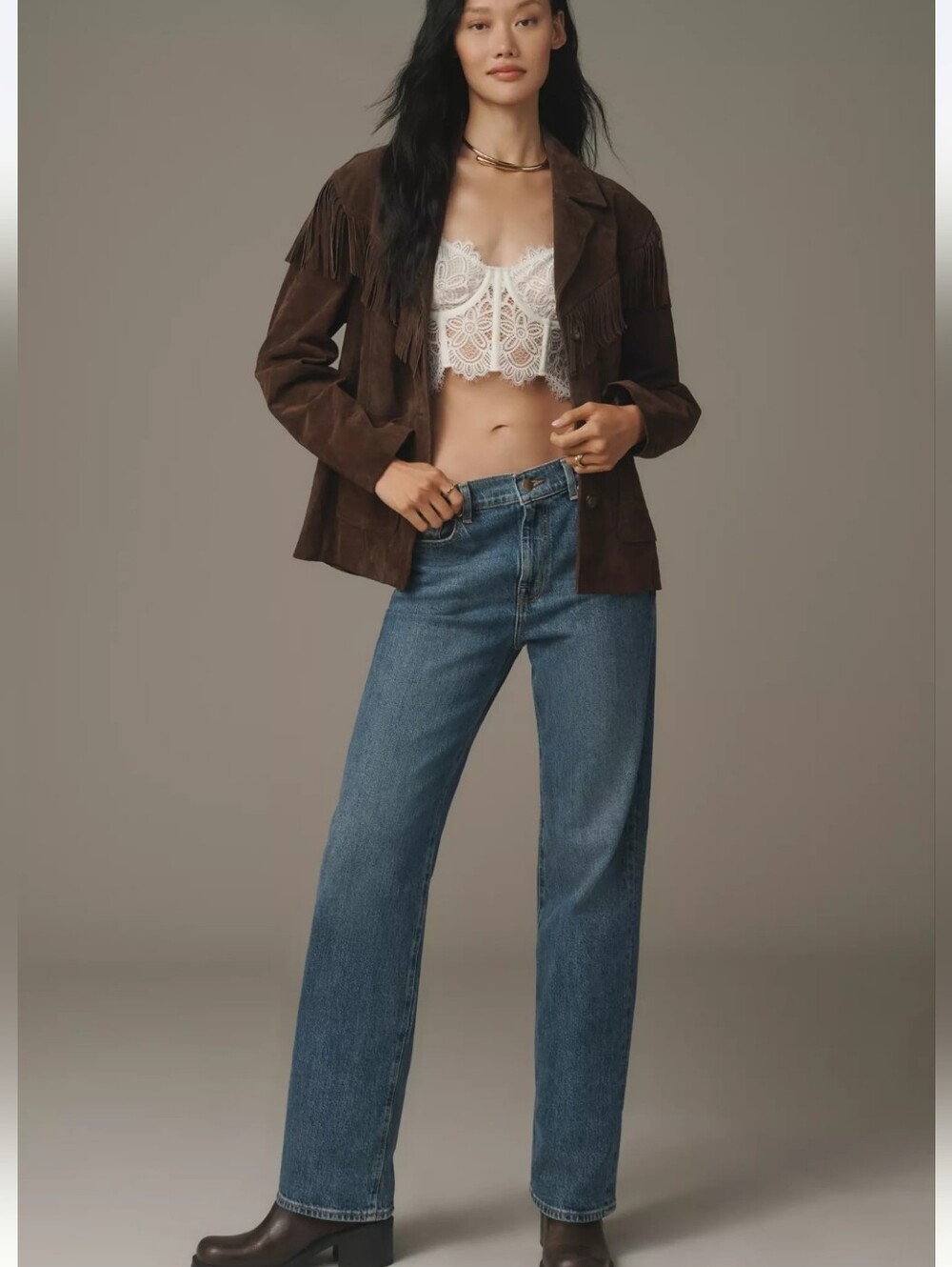 Reformation Harriet High Rise Relaxed Straight Jeans